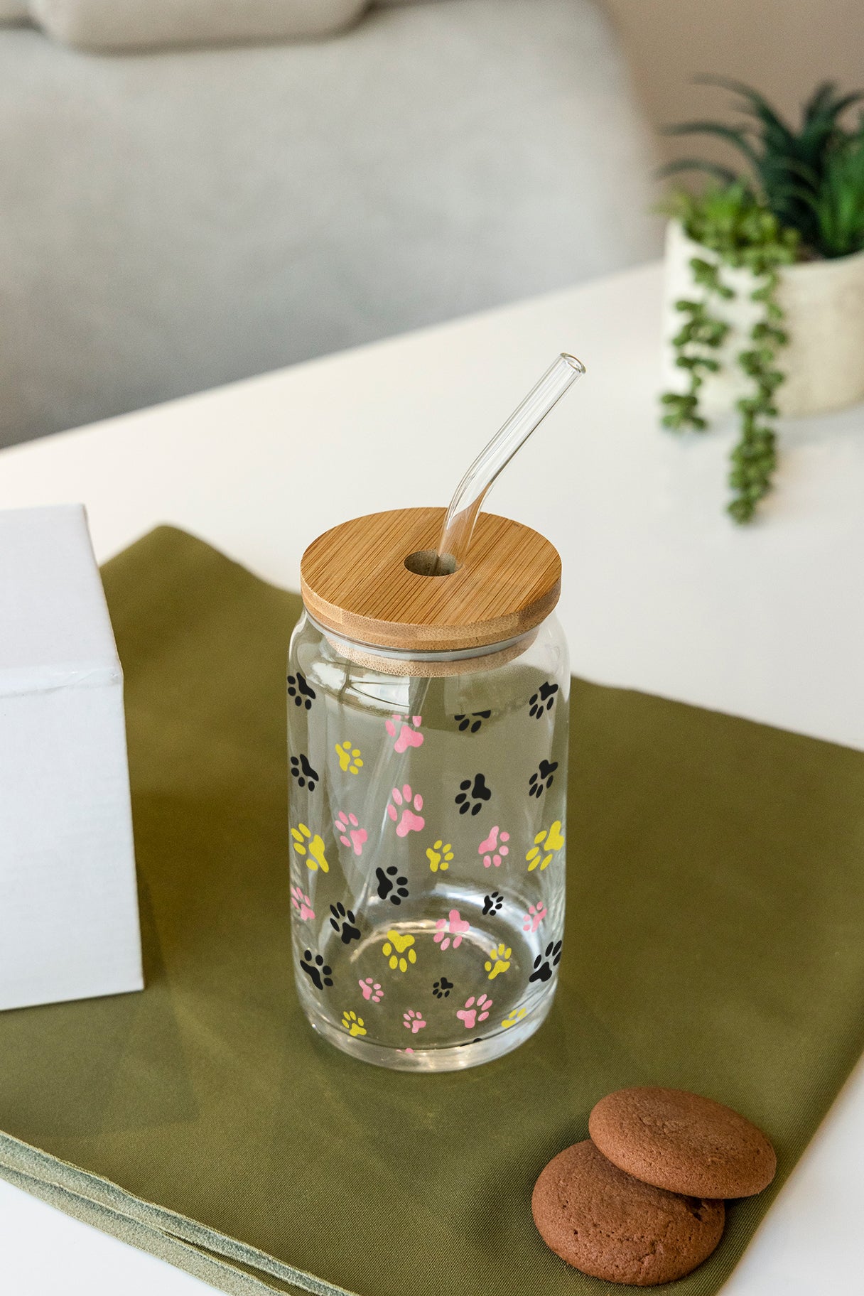 Paws Crystal Jar