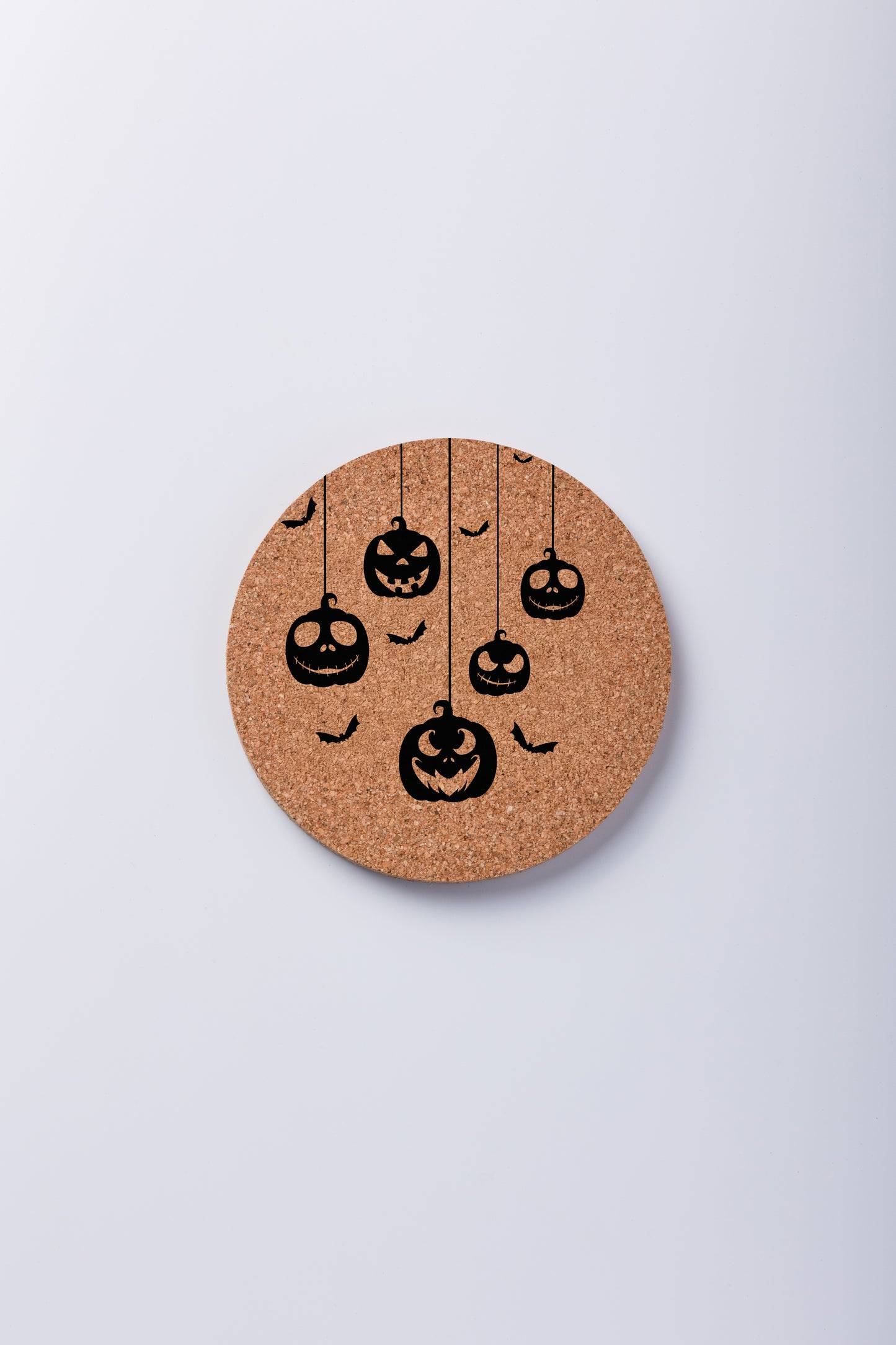 bats cork sheet coasters