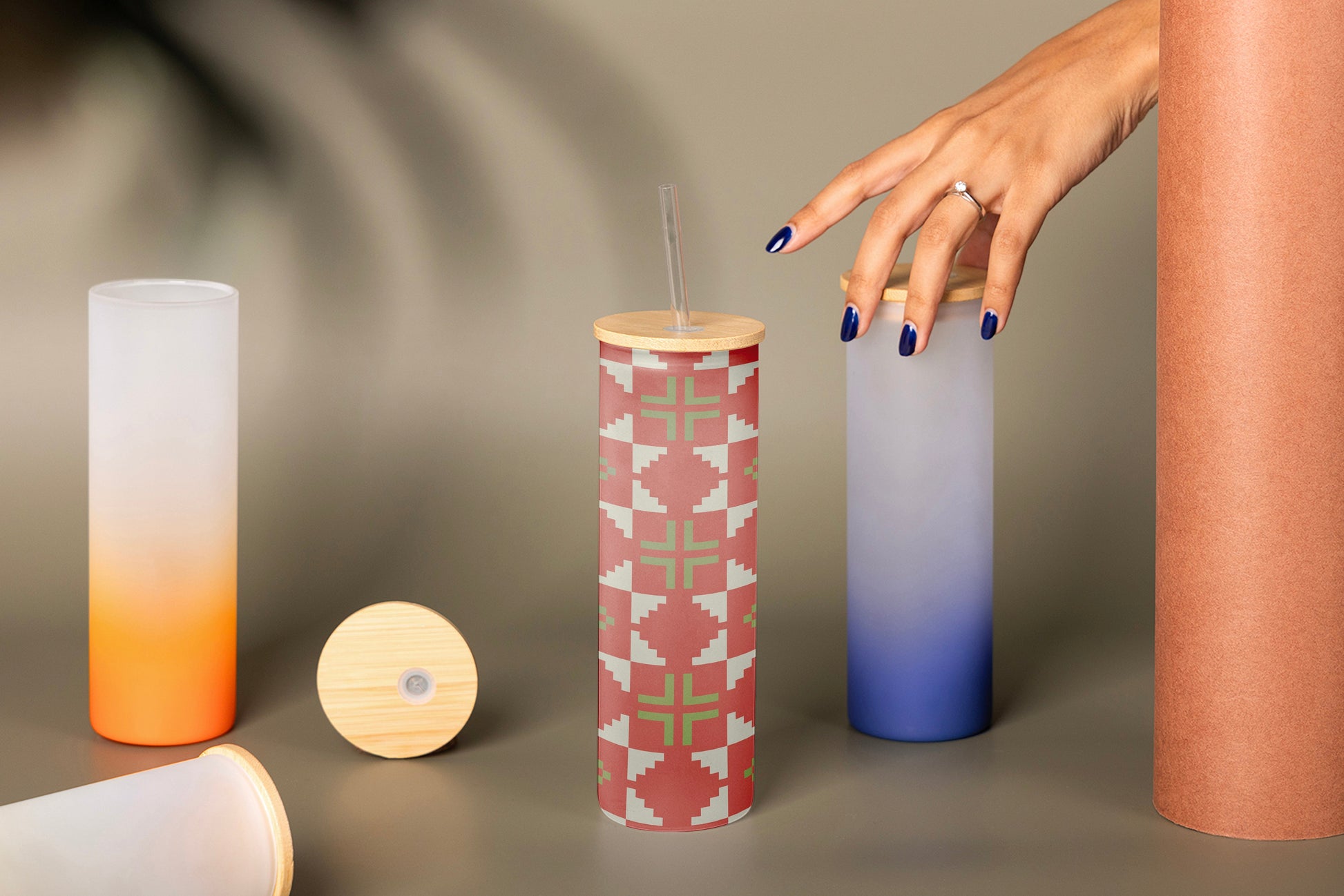 Candle Frosty Tumbler