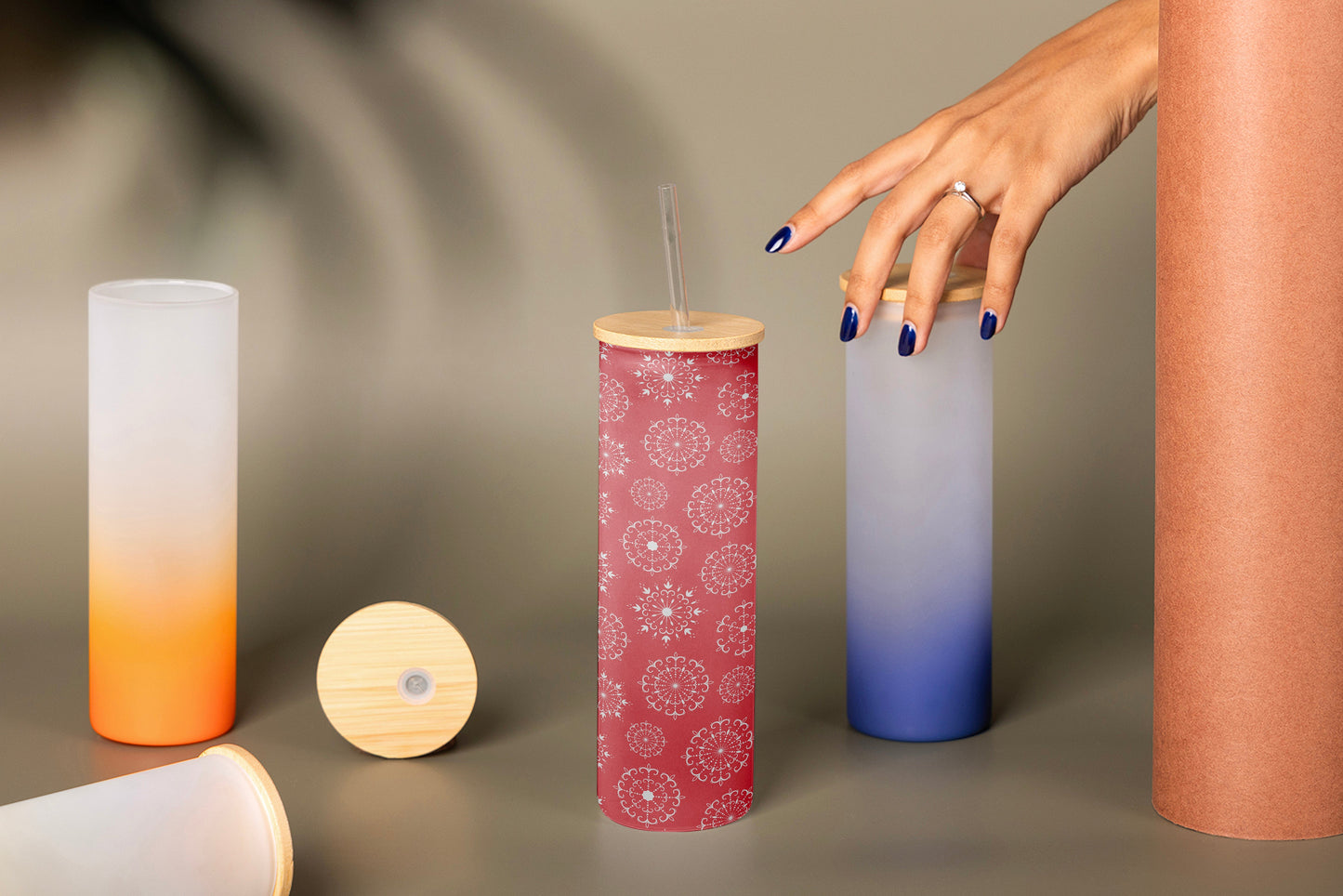 glimmer frosty tumbler