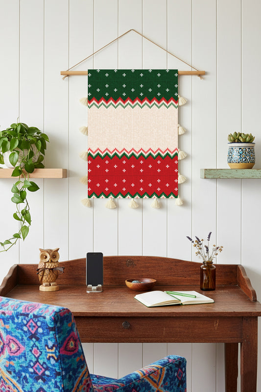 Emerald Tree Wall Tapestry