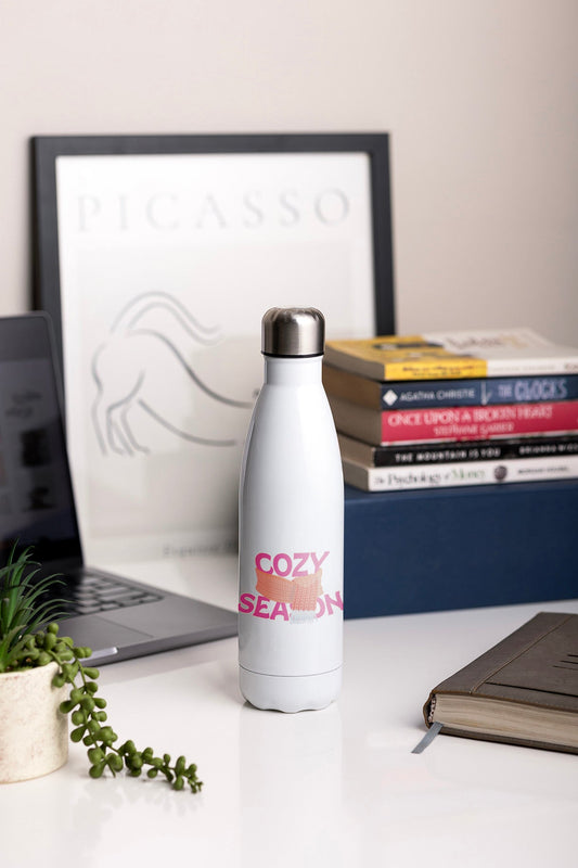 Cozy Season Cola Bottle - White