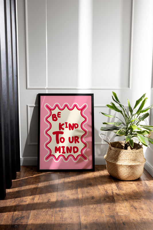 Be kind Gallery Frame
