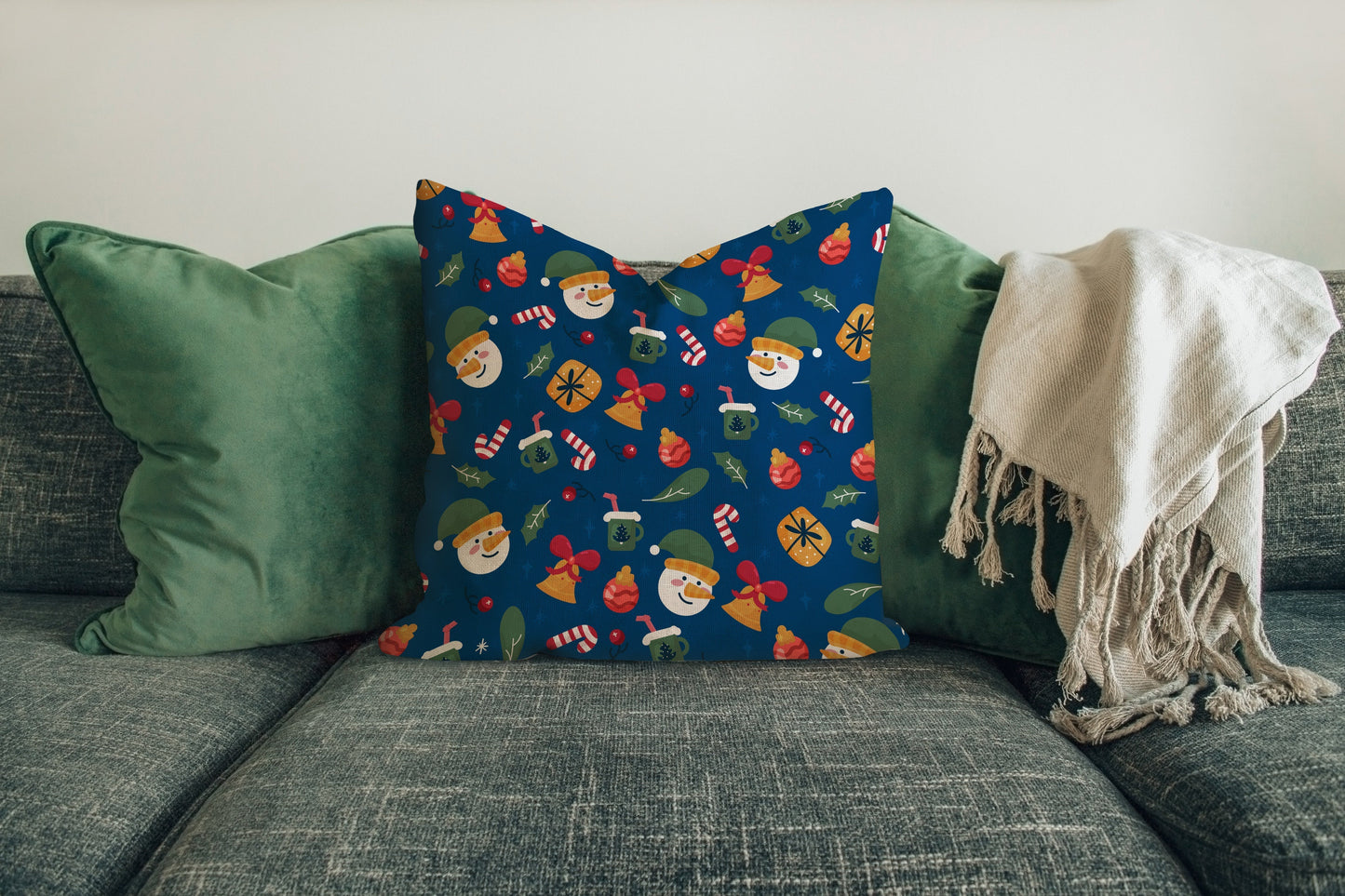 wintertide cushion cover