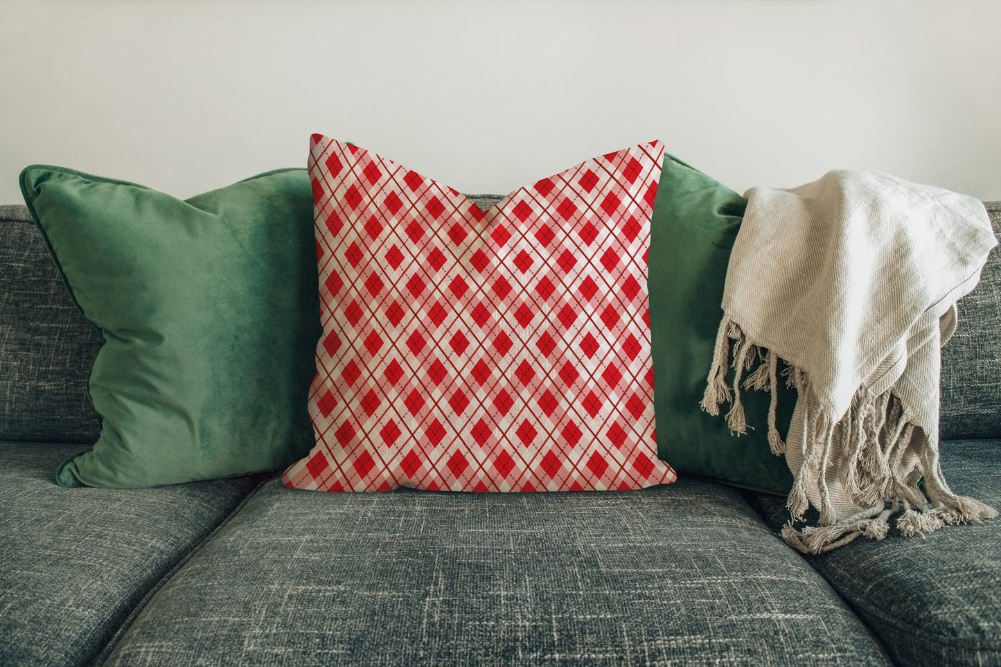 crystal cushion cover