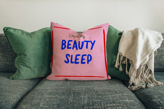 Beauty Sleep Cushion Cover
