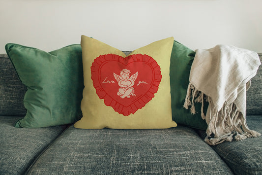 Love You Cushion Cover