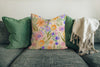 Painted Flower Cushion Cover