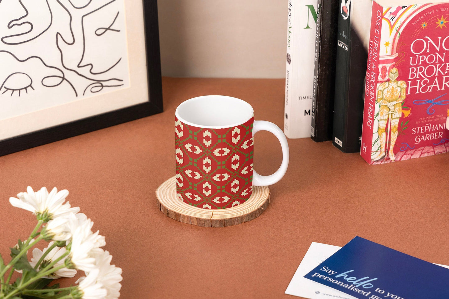 joy hot chocolate mug