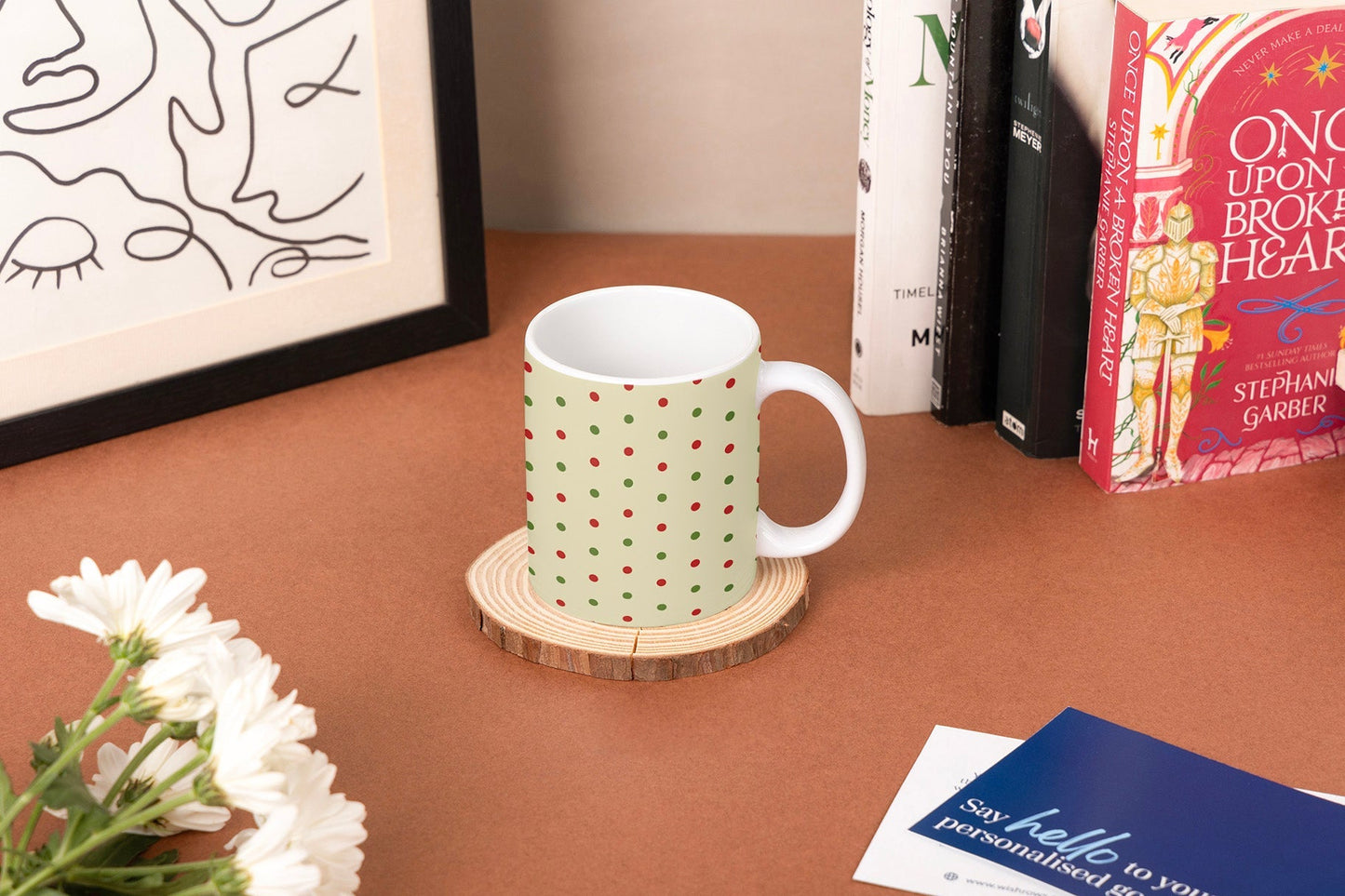 garland hot chocolate mug