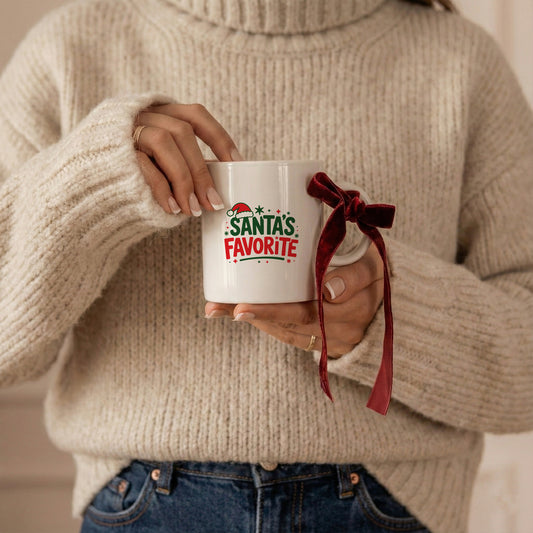 Santa's Fav Hot Chocolate Mug