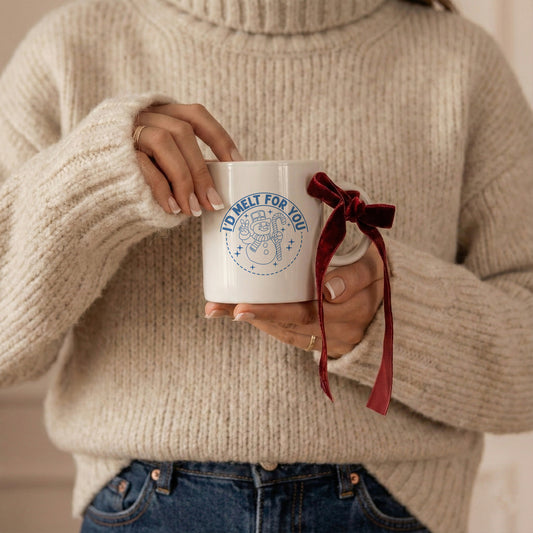 Snowman Hot Chocolate Mug