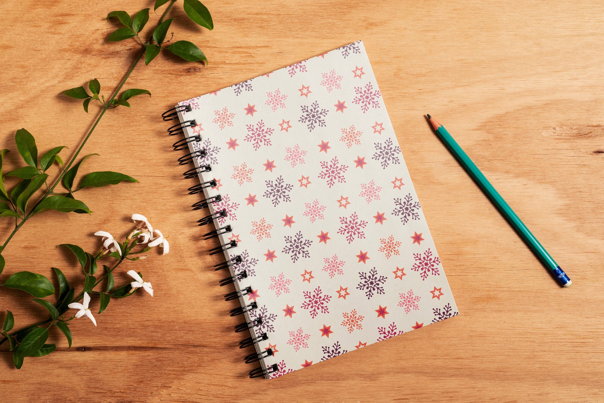 Crimson Spiral Notebook