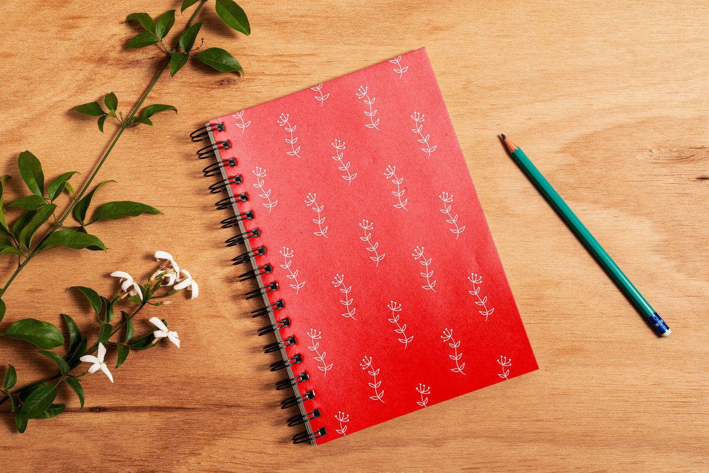 tinsel spiral notebook