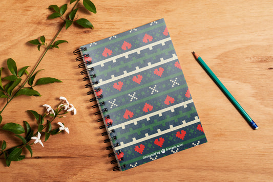 Blitzen Spiral Notebook