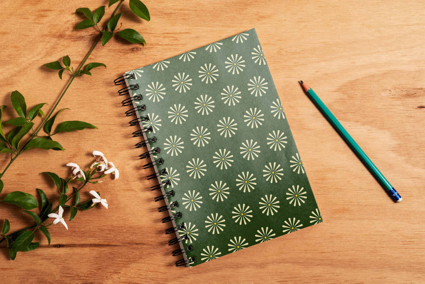 yuletide spiral notebook
