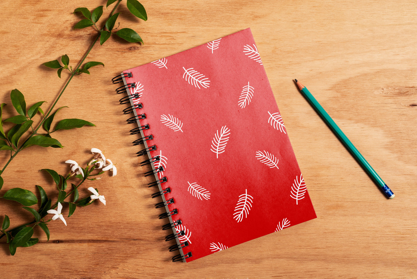 glisten spiral notebook