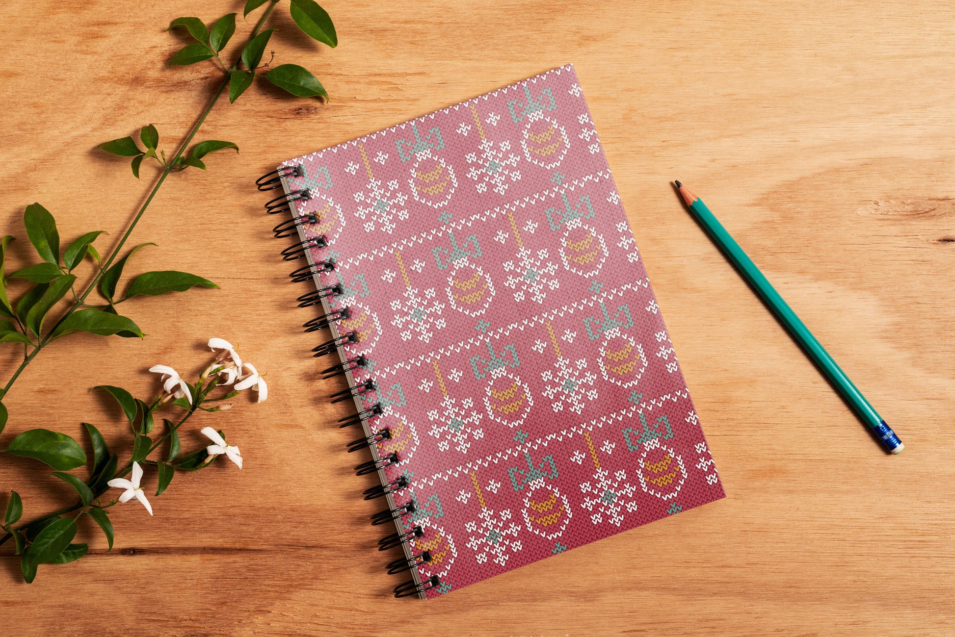 Nutmeg Spiral Notebook