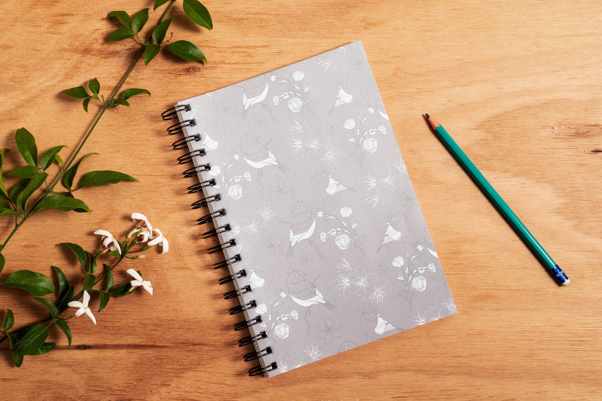 Moss Spiral Notebook