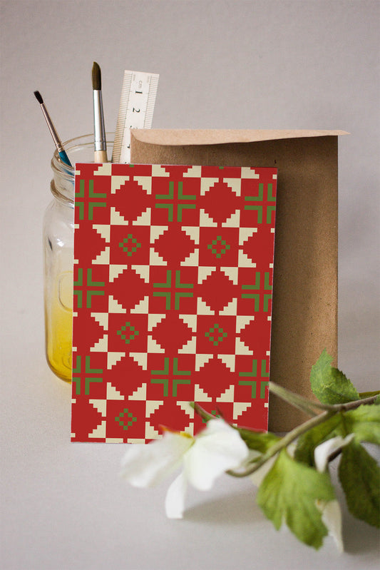 Candle Stationary/Greeting Card (Set of 4)