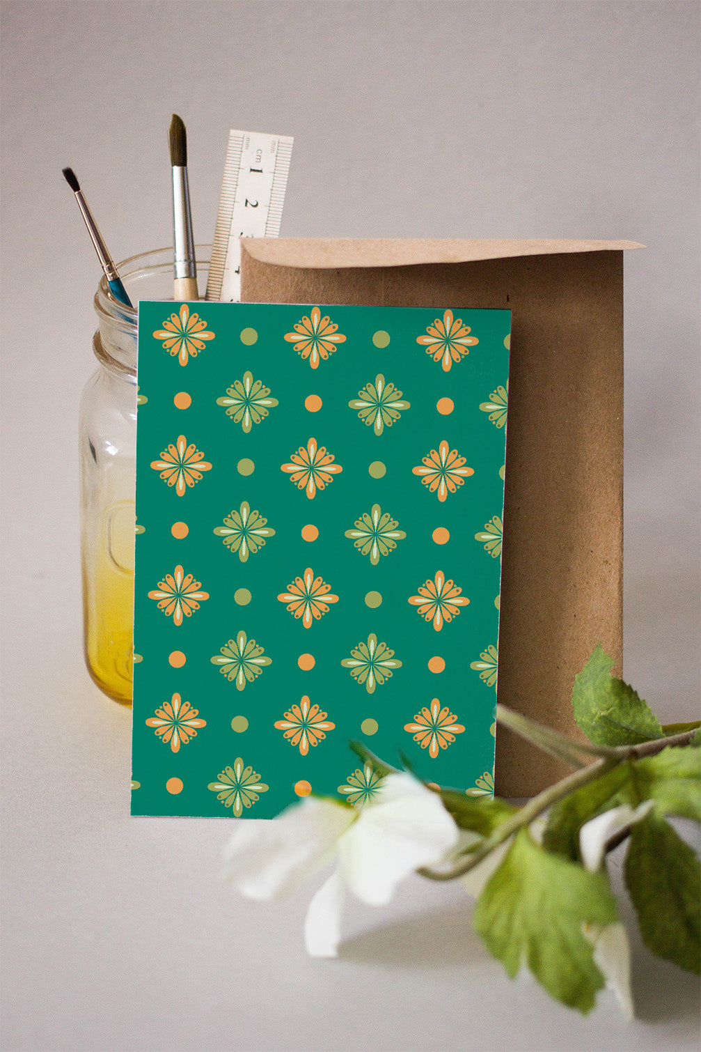 icicle stationary/greeting card (set of 4)