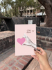 My Heart Stationary/Greeting Card (Set of 4)