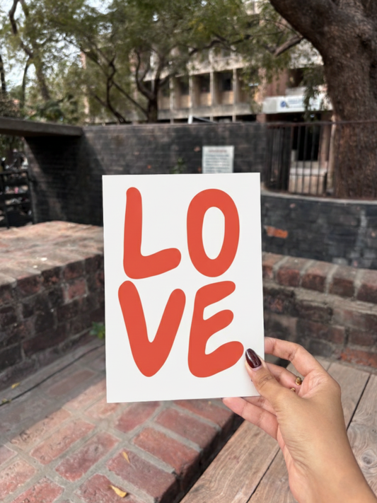 Amore Stationary/Greeting Card (Set of 4)