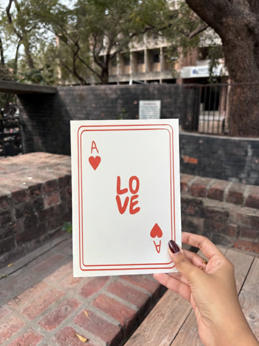 Ace Stationary/Greeting Card (Set of 4)