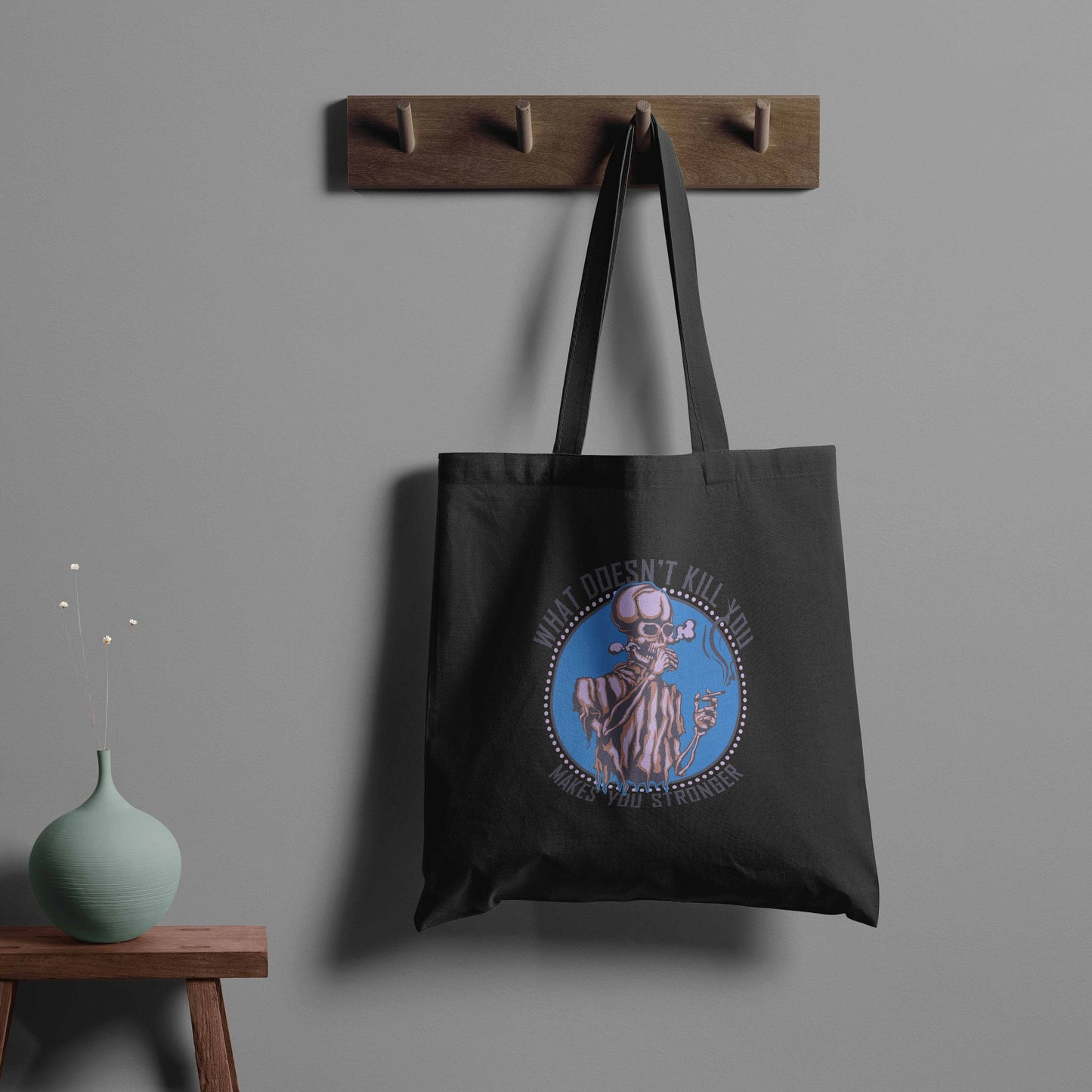 makes you stronger trendy tote