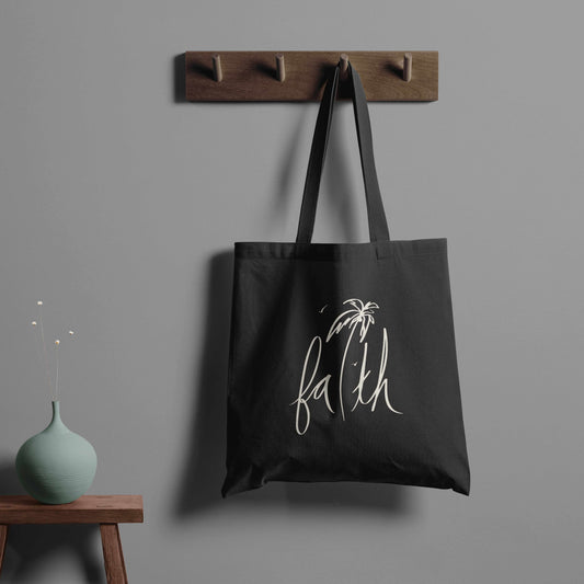 Faith Trendy Tote - Black