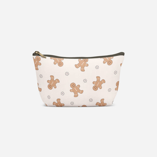 Gingerbread Carryall Pouch
