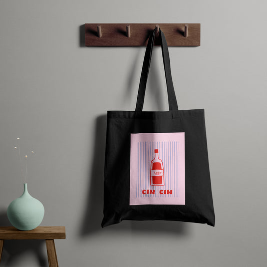 Cin Cin Trendy Tote - Black