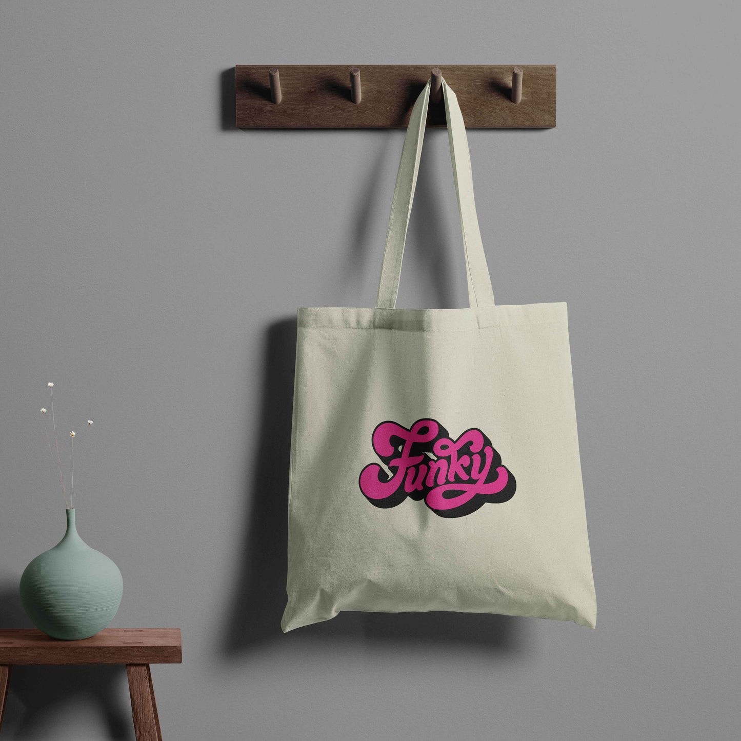 funky trendy tote