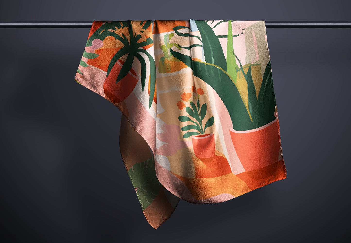 scandanavian sheer scarf