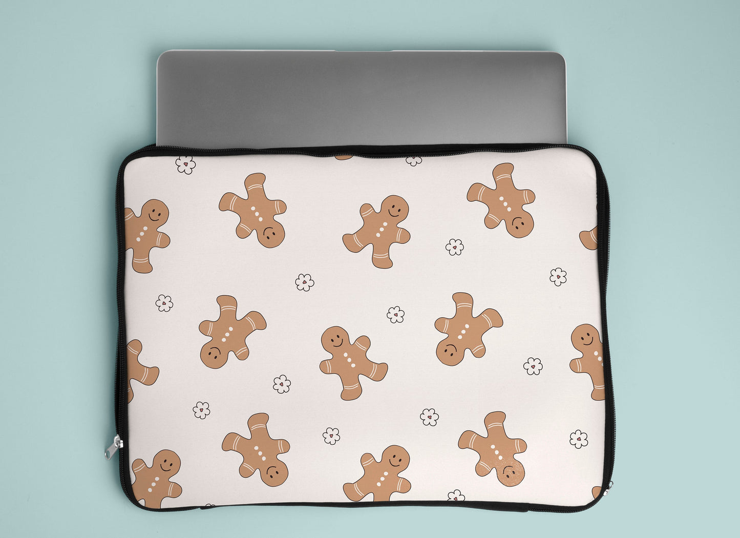 gingerbread laptop sleeve