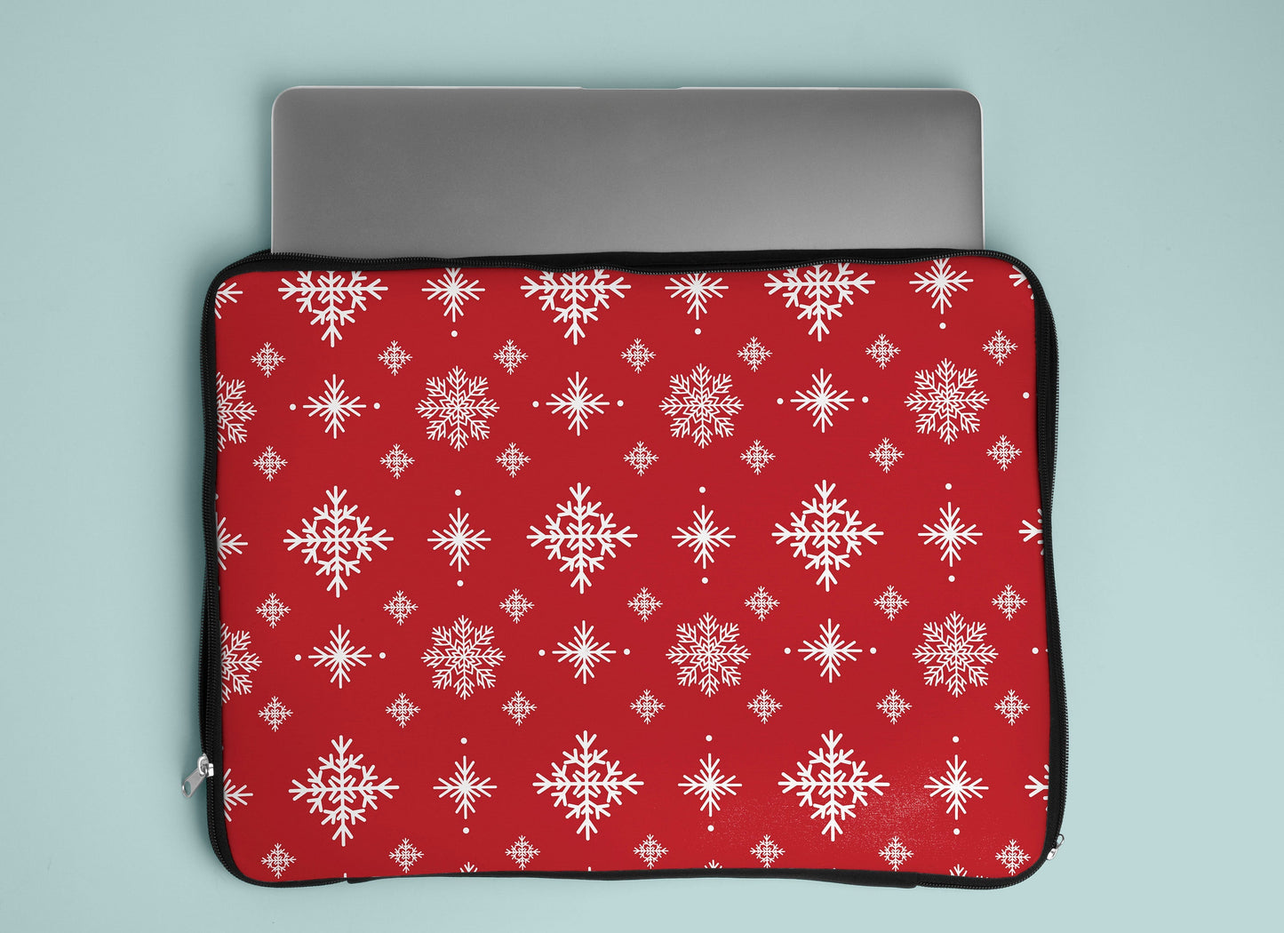 snowflake laptop sleeve