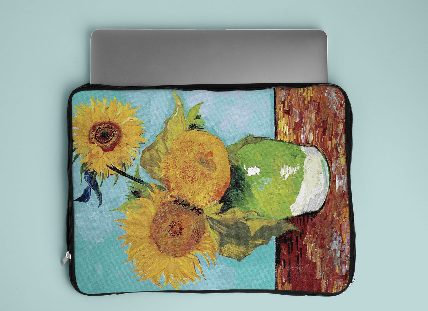 flora laptop sleeve