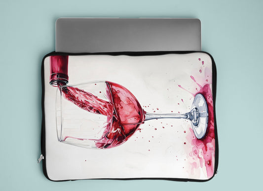 Wine'O'Clock Laptop Sleeve