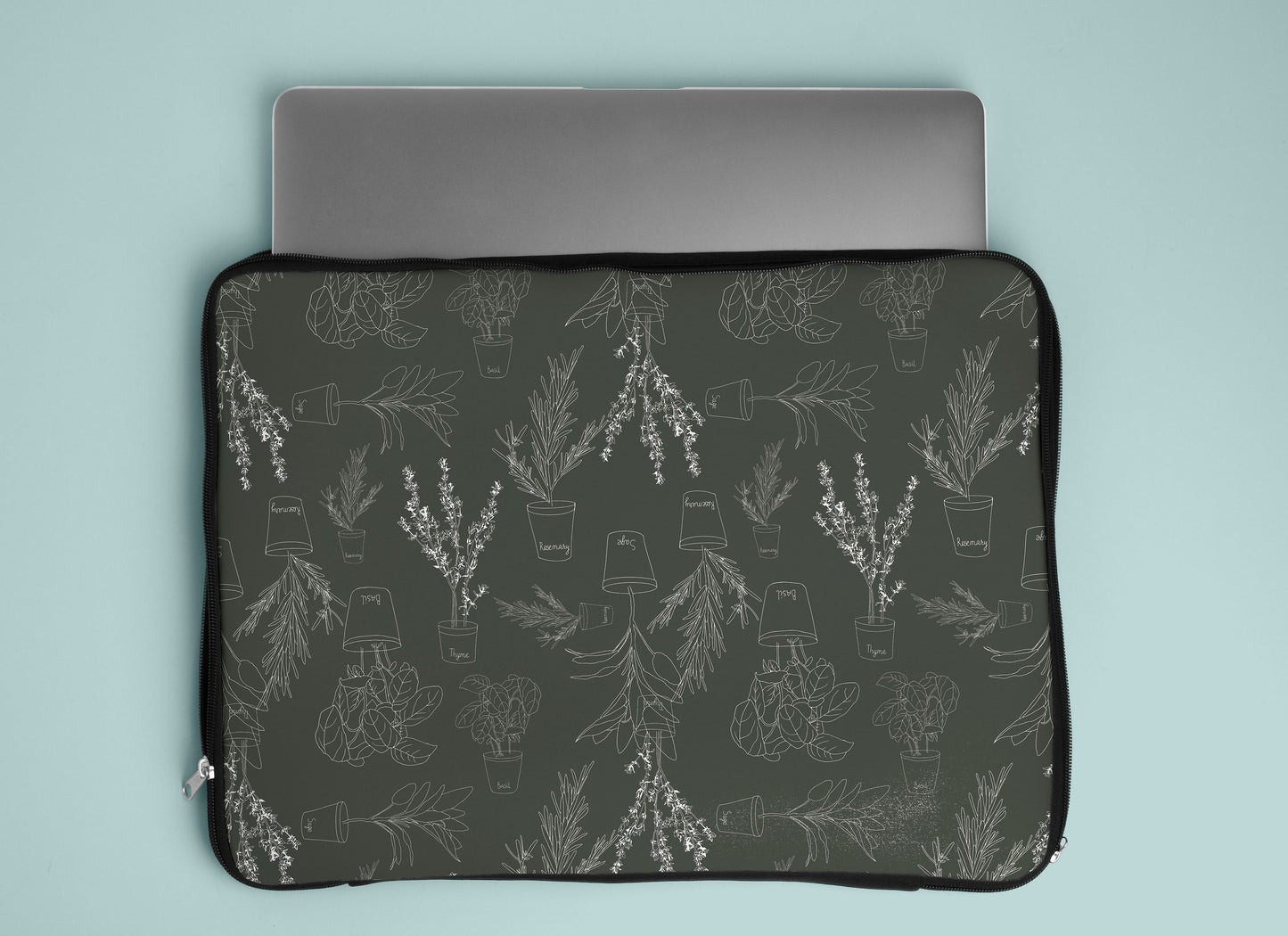 evergreen laptop sleeve