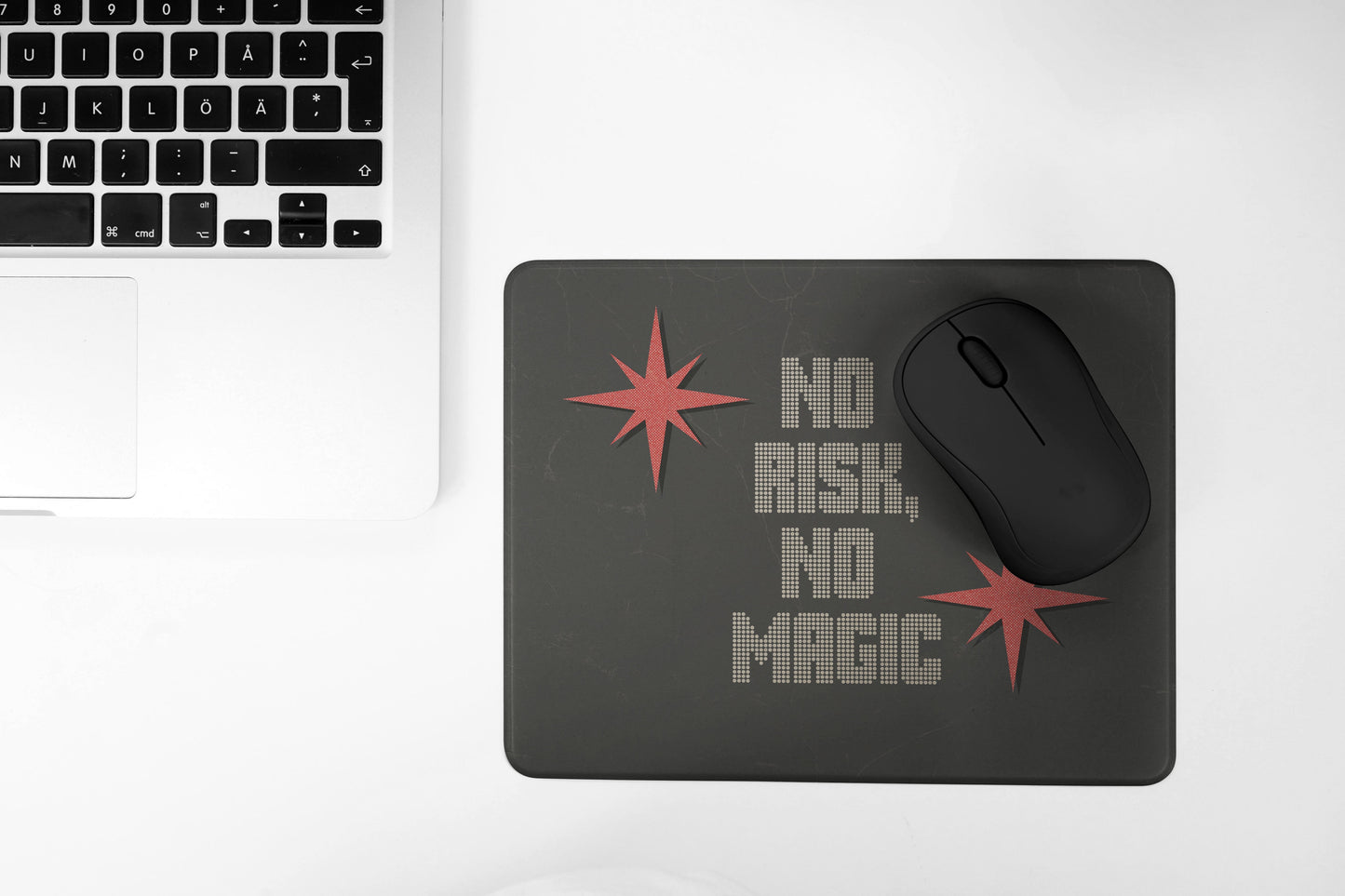 no risk, no magic mouse pad