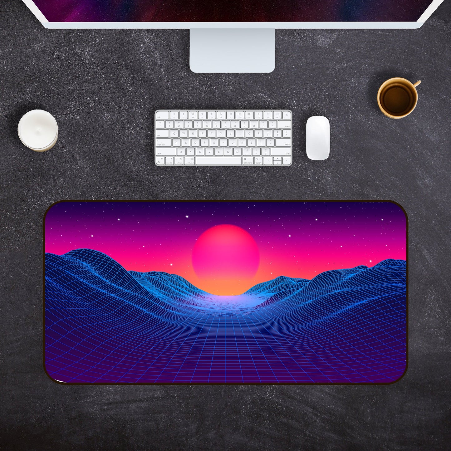 sunrise desk mat