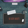 We Hate Society Desk Mat