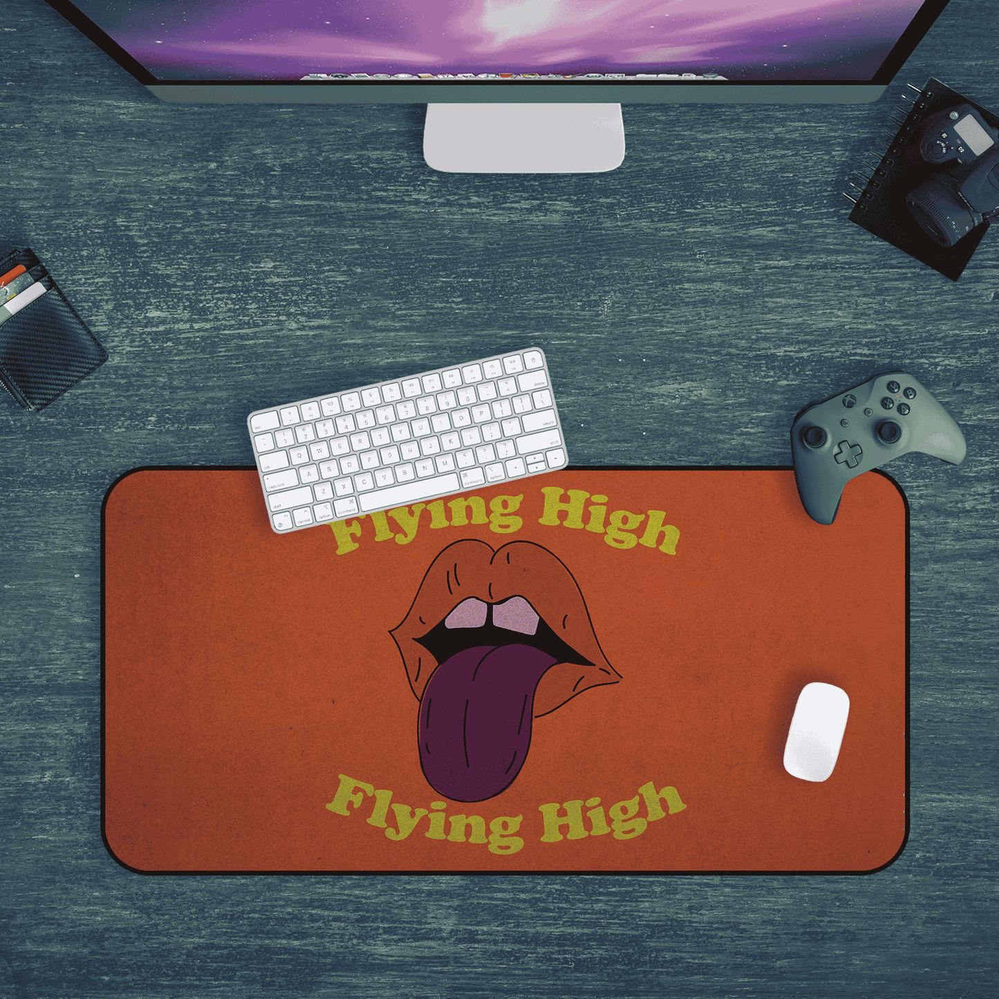 purple haze desk mat