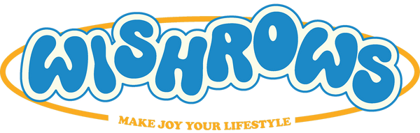 Logo of 'Wishrows' with a blue and orange color scheme.